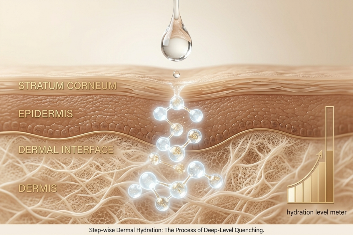 Inside Clinical Hydration: Why Multi-Molecular Hyaluronic Acid Works Better Than Traditional Moisturizers