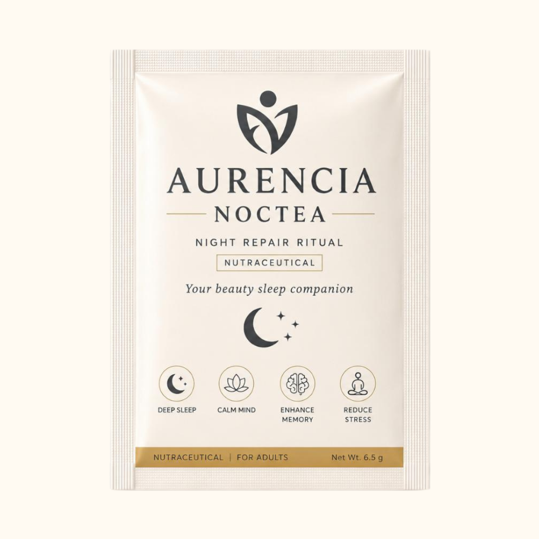 Aurencia Noctea | Sleep. Relax. Restore Balance, with Melatonin, Brahmi, Ashwagandha & Magnesium.