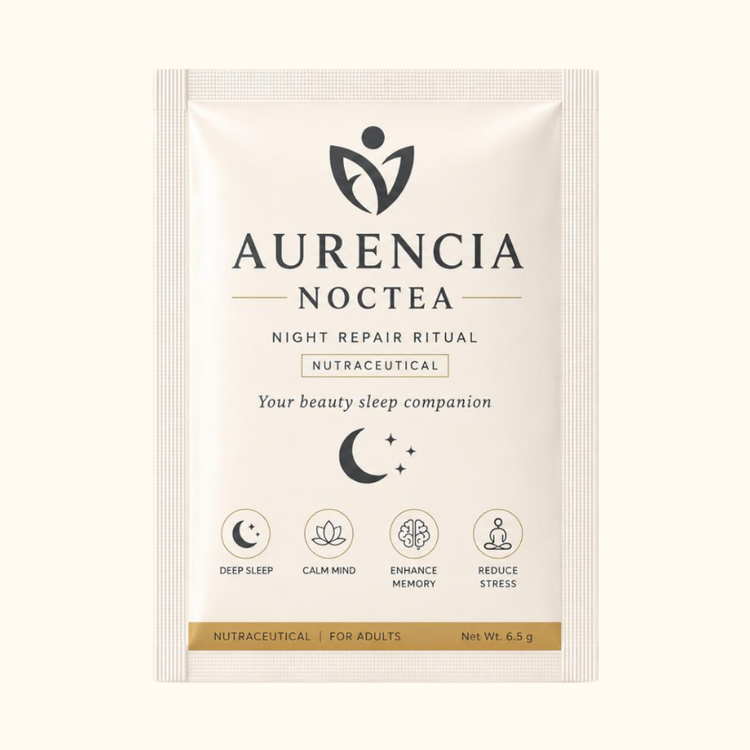 Aurencia Noctea | Sleep. Relax. Restore Balance, with Melatonin, Brahmi, Ashwagandha & Magnesium.