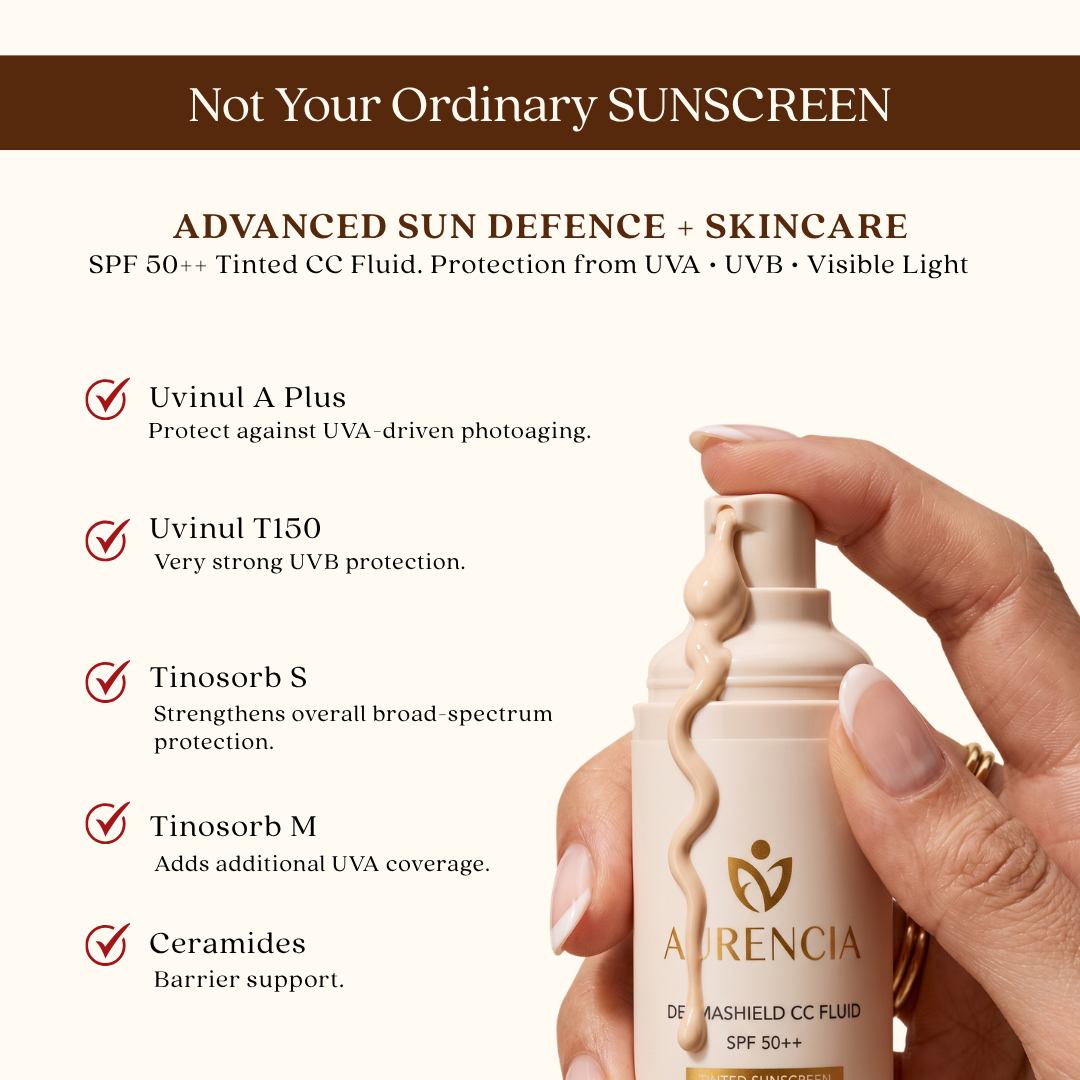 Aurencia Dermashield CC Fluid SPF 50++
