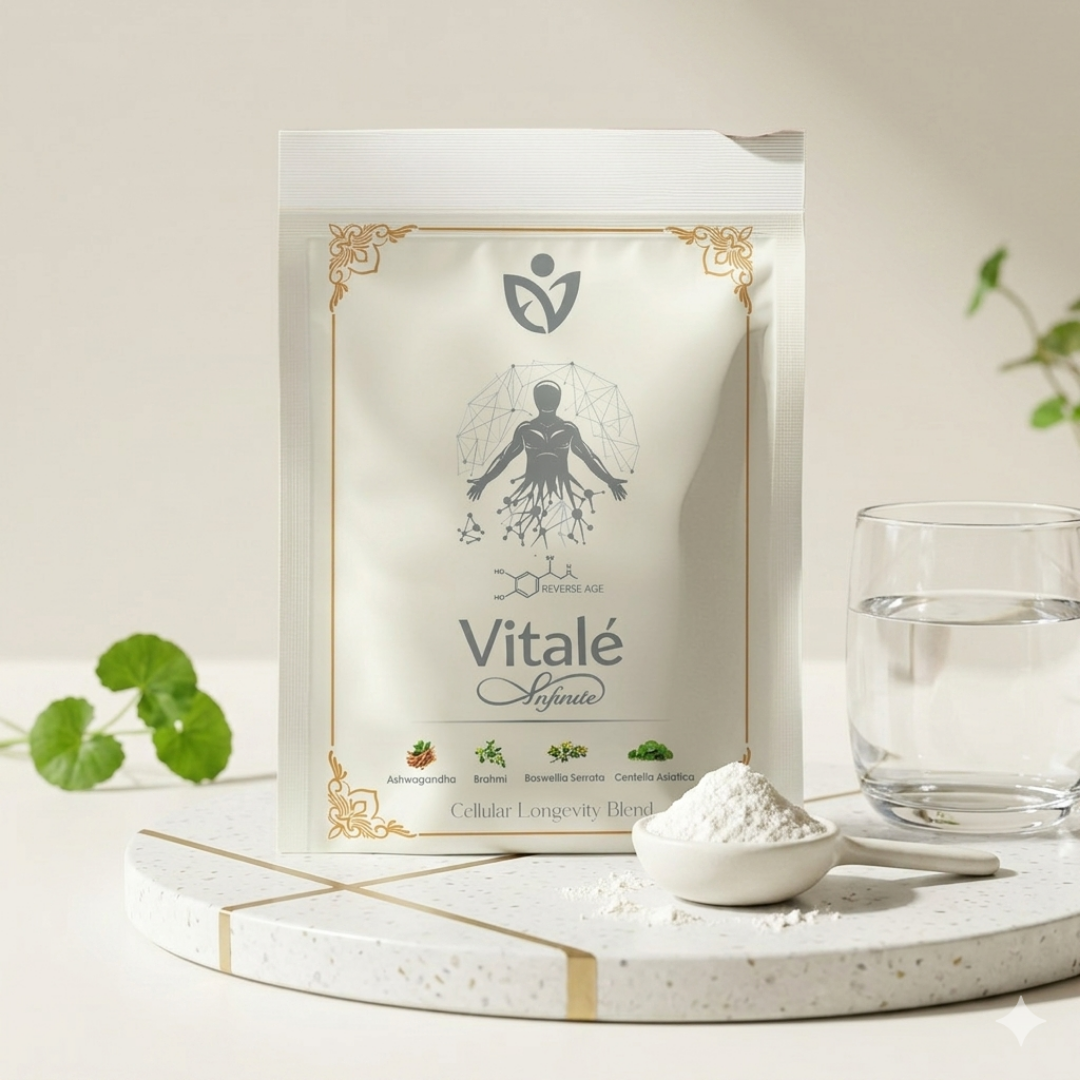 Vitale Infinite Advanced Antioxidant Formula | Cellular Health & Anti-Aging Support | 10g Sachets (Pack of 30)